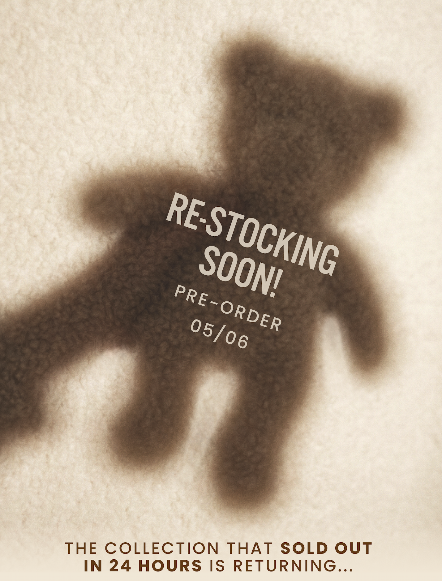 RESTOCKING SOON