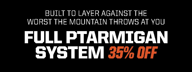 35% Off Ptarmigan in the Outlet