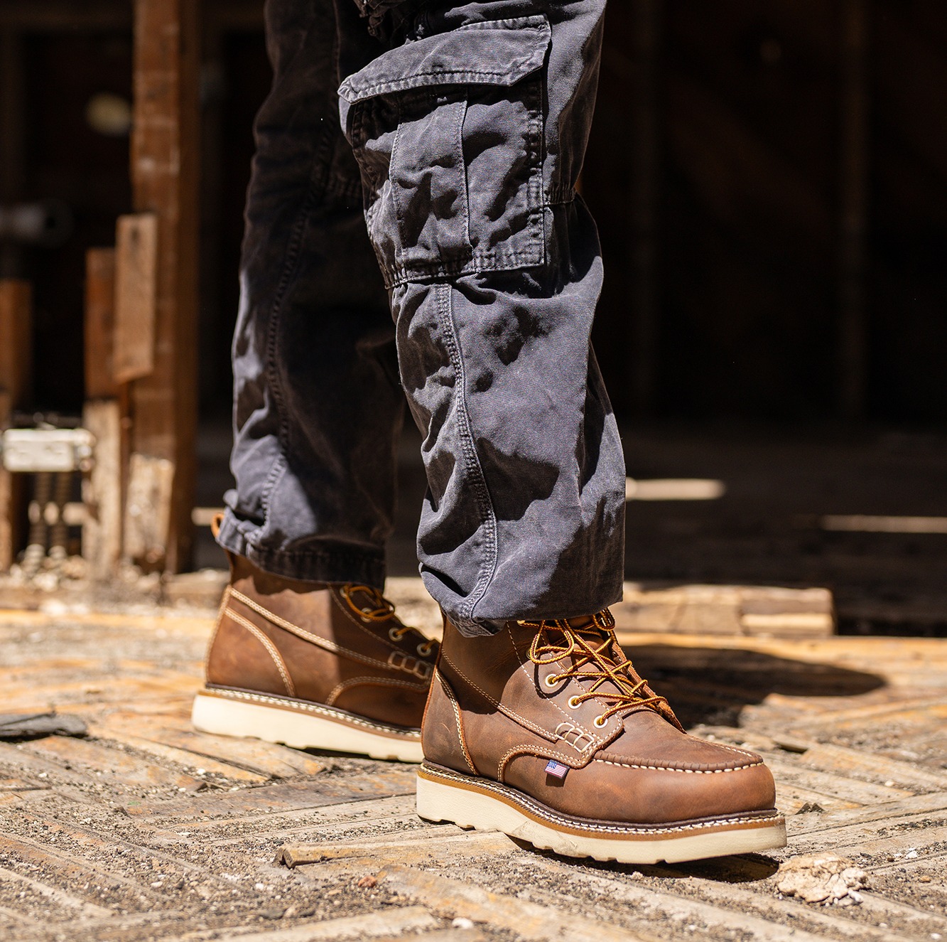 US Boot Bravo Composite Safety Toe Men's Work Boots | Made in USA
