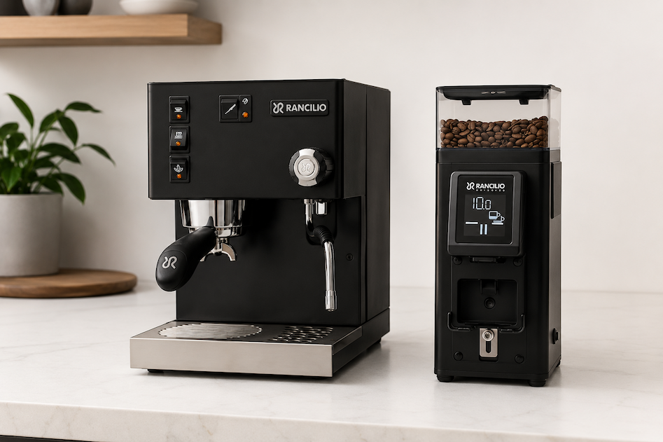 Rancilio espresso machine and Stile OD grinder — Grand Prize Raffle