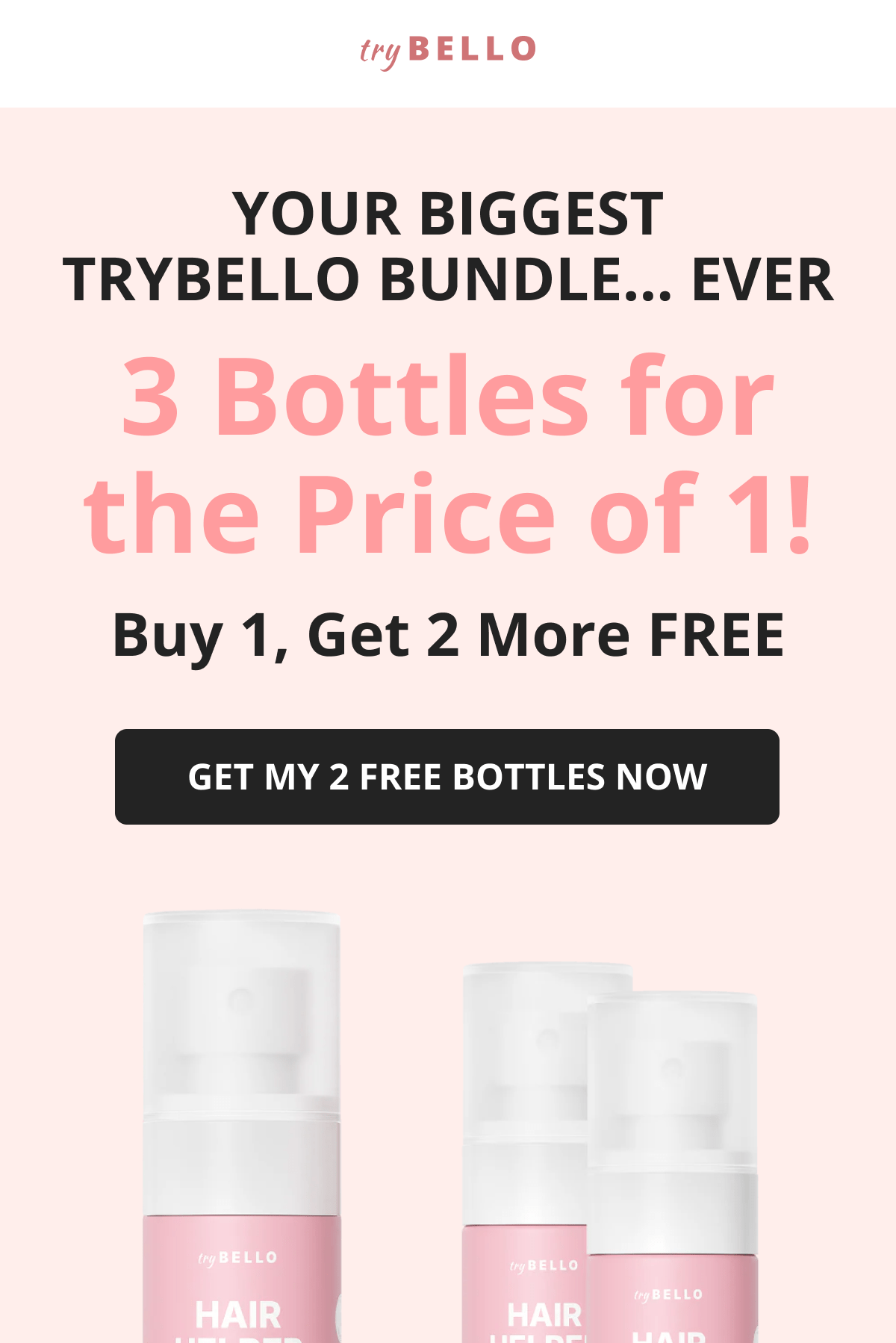 Hair Helper Spray Biotin and caffeine power for stronger, fuller hair. No brainer! Anti-Stress Gummies Because a calm mind = happy hair. Daily Hair Booster Capsules Inside-out support for that healthy glow. Eyebrow & Eyelash Serums Fuller brows and lashes? Yes, please! Hair Growth Shampoo and Conditioner Deeply cleanse your scalp while stimulating growth!