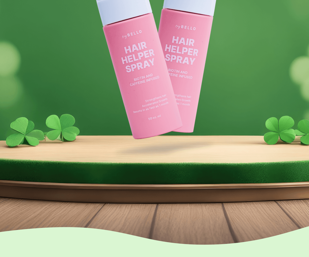 Hair Helper Spray Biotin and caffeine power for stronger, fuller hair. No brainer! Anti-Stress Gummies Because a calm mind = happy hair. Daily Hair Booster Capsules Inside-out support for that healthy glow. Eyebrow & Eyelash Serums Fuller brows and lashes? Yes, please! Hair Growth Shampoo and Conditioner Deeply cleanse your scalp while stimulating growth!