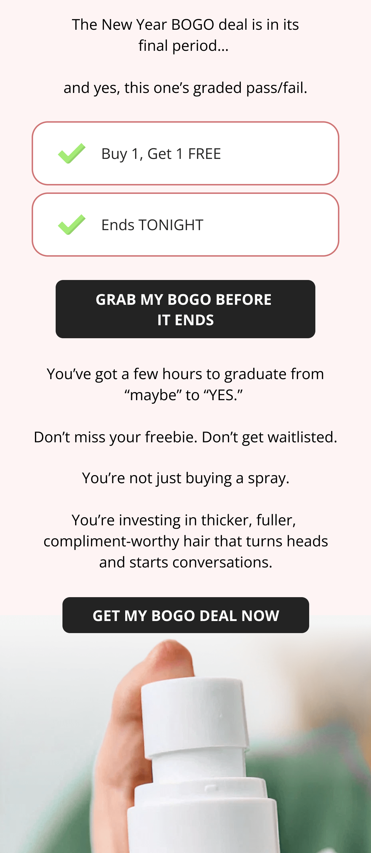 Hair Helper Spray Biotin and caffeine power for stronger, fuller hair. No brainer! Anti-Stress Gummies Because a calm mind = happy hair. Daily Hair Booster Capsules Inside-out support for that healthy glow. Eyebrow & Eyelash Serums Fuller brows and lashes? Yes, please! Hair Growth Shampoo and Conditioner Deeply cleanse your scalp while stimulating growth!