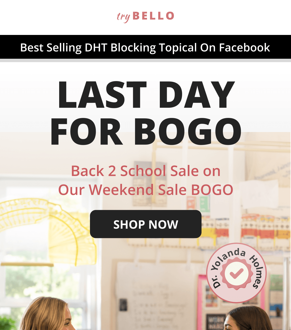 Best Selling DHT Blocking Topical On Facebook
