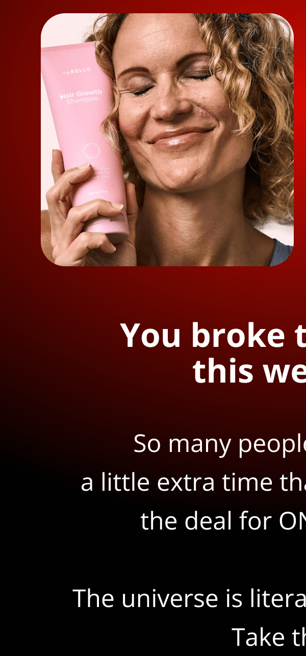 Hair Helper Spray Biotin and caffeine power for stronger, fuller hair. No brainer! Anti-Stress Gummies Because a calm mind = happy hair. Daily Hair Booster Capsules Inside-out support for that healthy glow. Eyebrow & Eyelash Serums Fuller brows and lashes? Yes, please! Hair Growth Shampoo and Conditioner Deeply cleanse your scalp while stimulating growth!