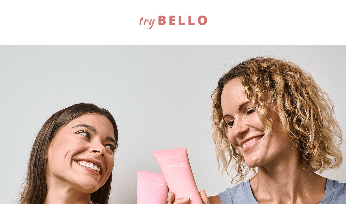 Hair Helper Spray Biotin and caffeine power for stronger, fuller hair. No brainer! Anti-Stress Gummies Because a calm mind = happy hair. Daily Hair Booster Capsules Inside-out support for that healthy glow. Eyebrow & Eyelash Serums Fuller brows and lashes? Yes, please! Hair Growth Shampoo and Conditioner Deeply cleanse your scalp while stimulating growth!