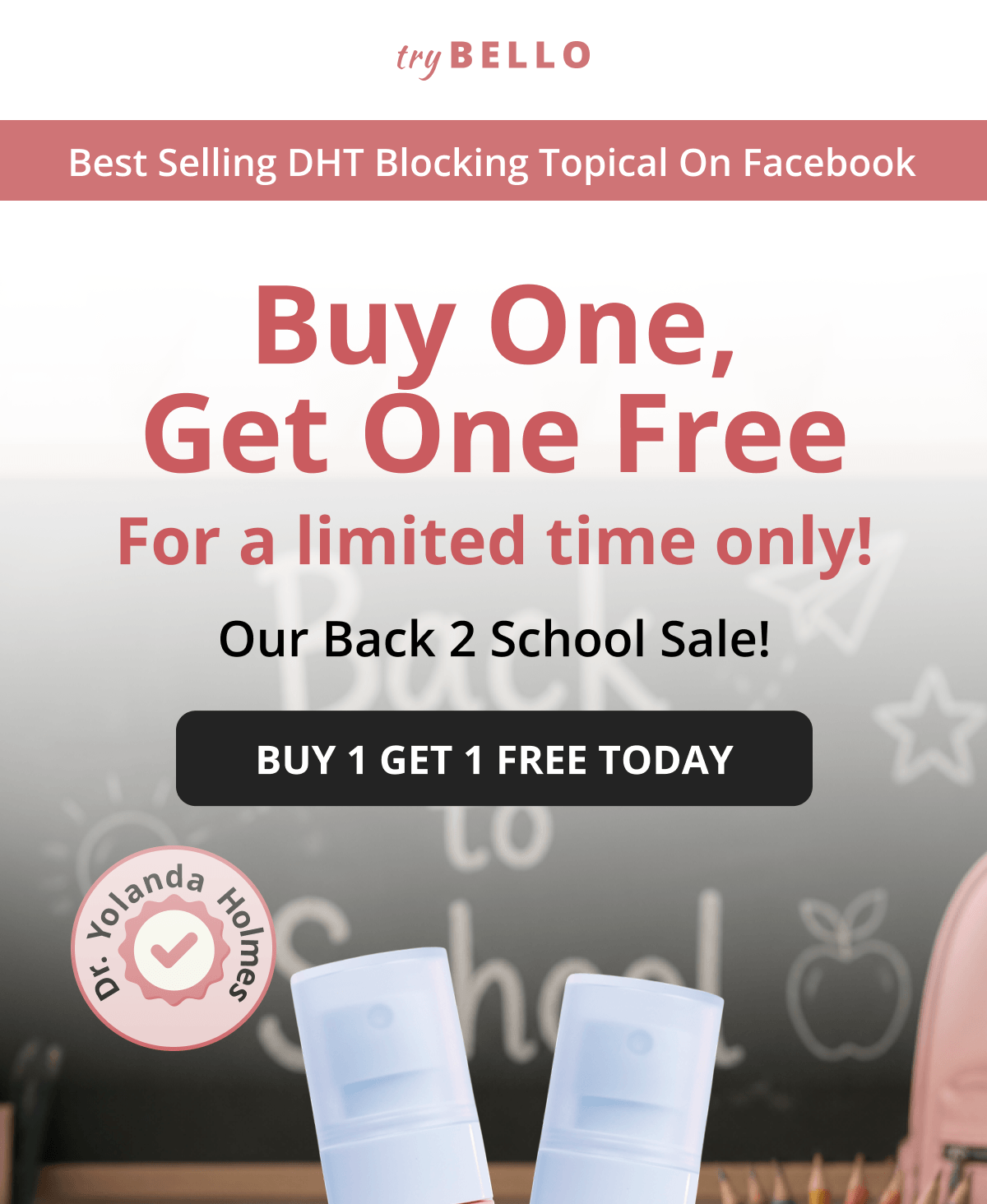 Best Selling DHT Blocking Topical On Facebook