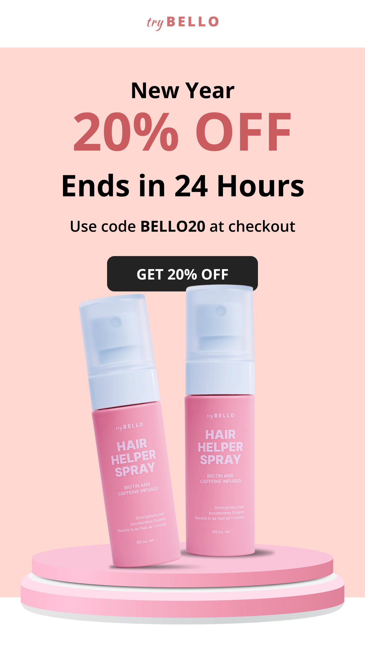 Hair Helper Spray Biotin and caffeine power for stronger, fuller hair. No brainer! Anti-Stress Gummies Because a calm mind = happy hair. Daily Hair Booster Capsules Inside-out support for that healthy glow. Eyebrow & Eyelash Serums Fuller brows and lashes? Yes, please! Hair Growth Shampoo and Conditioner Deeply cleanse your scalp while stimulating growth!