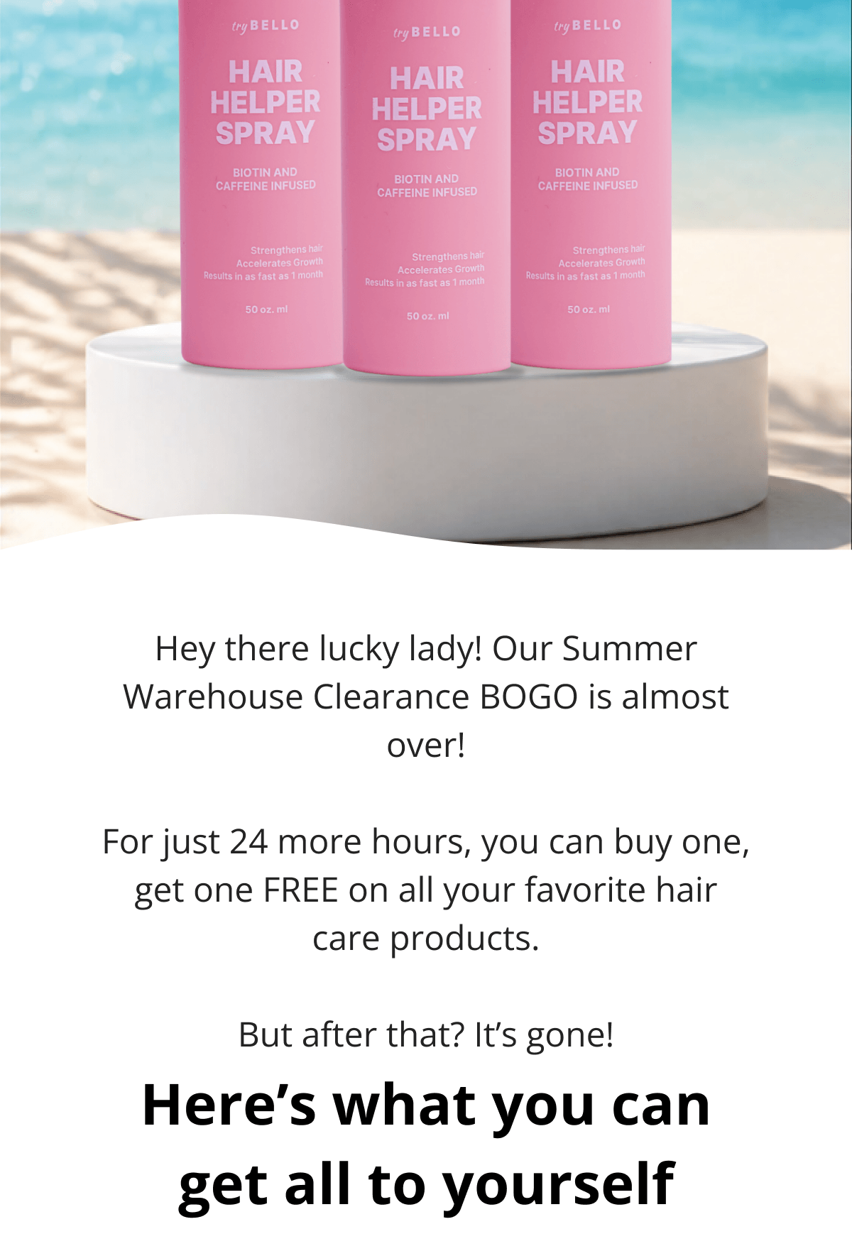 Are you feeling lucky? You should be, because our BOGO sale is ON!