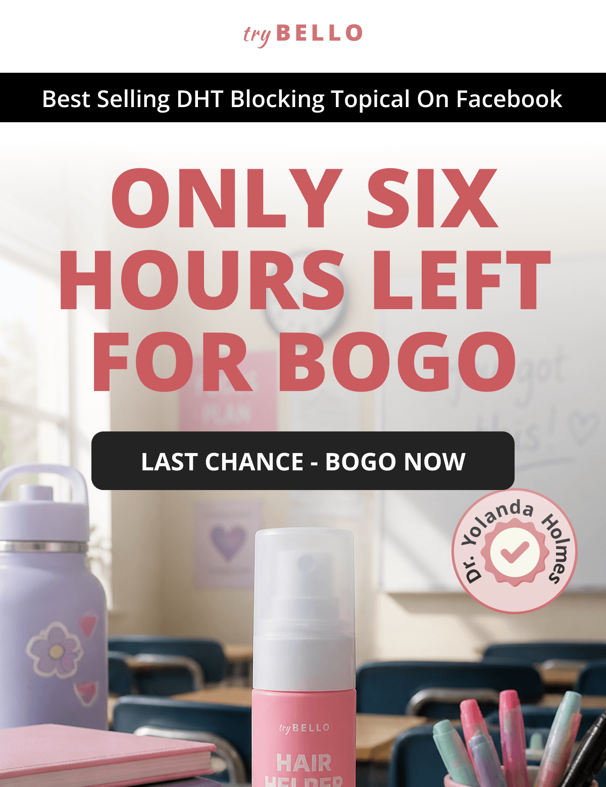 Best Selling DHT Blocking Topical On Facebook