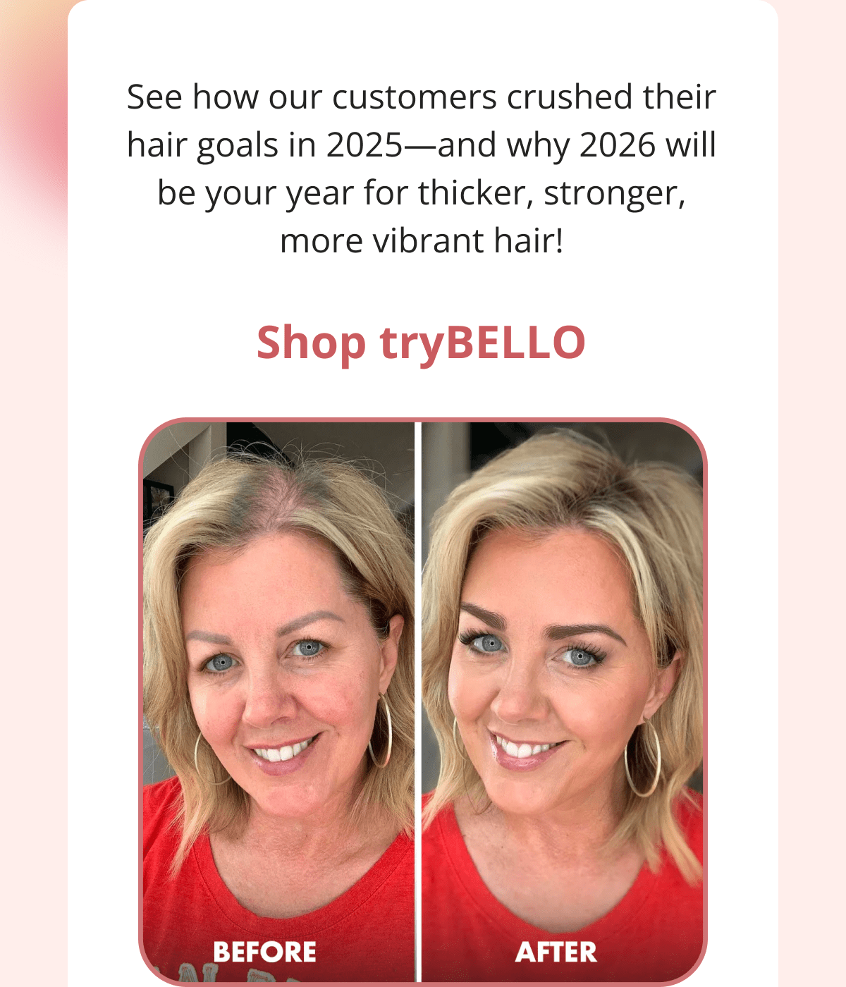 45% fuller hair in just 16 weeks See why THOUSANDS of women are making the switch