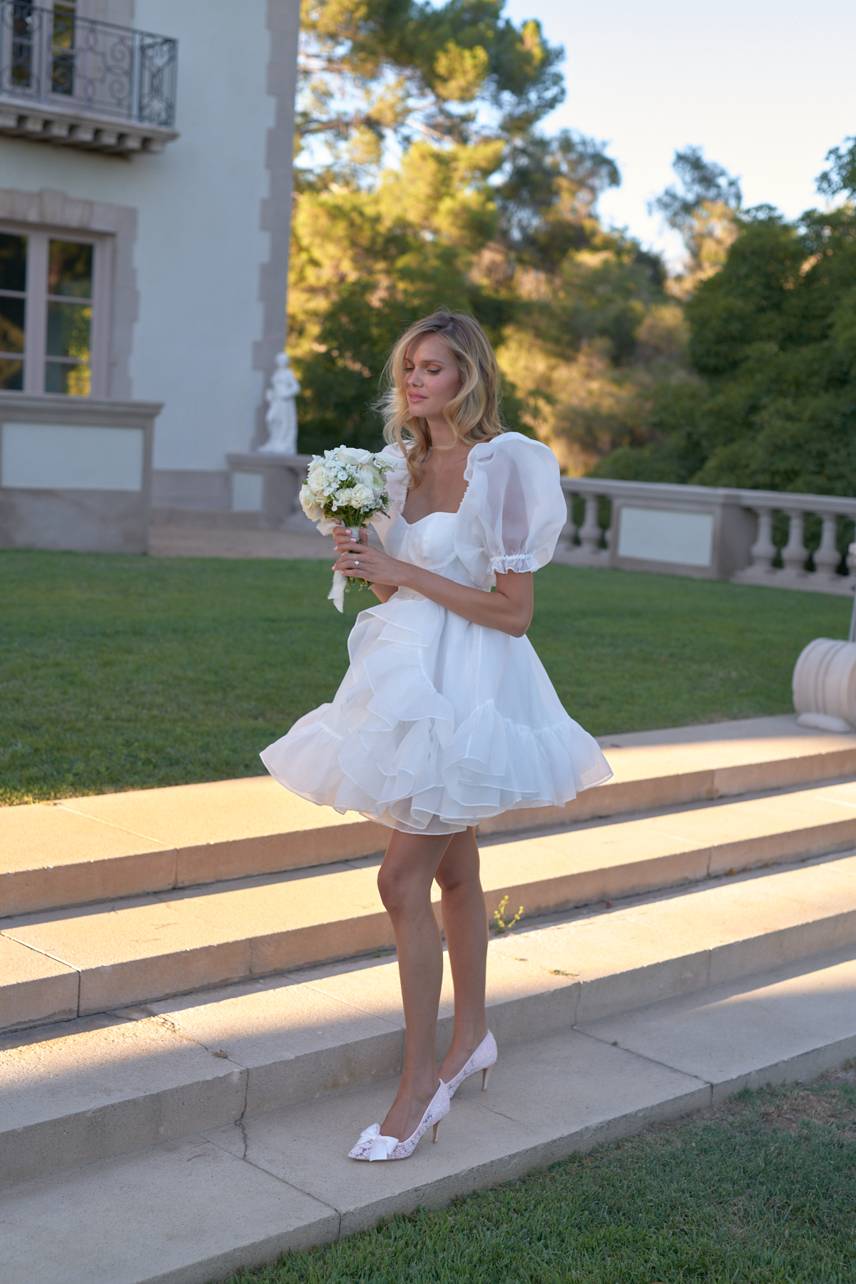 The Ivory Bebe Bloom Dress