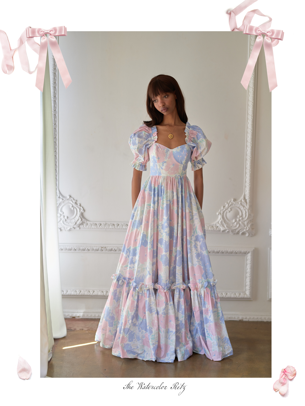 The Watercolor Ritz Dress