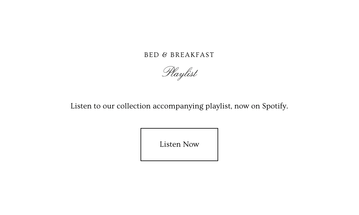 Listen to our accompanying playlist