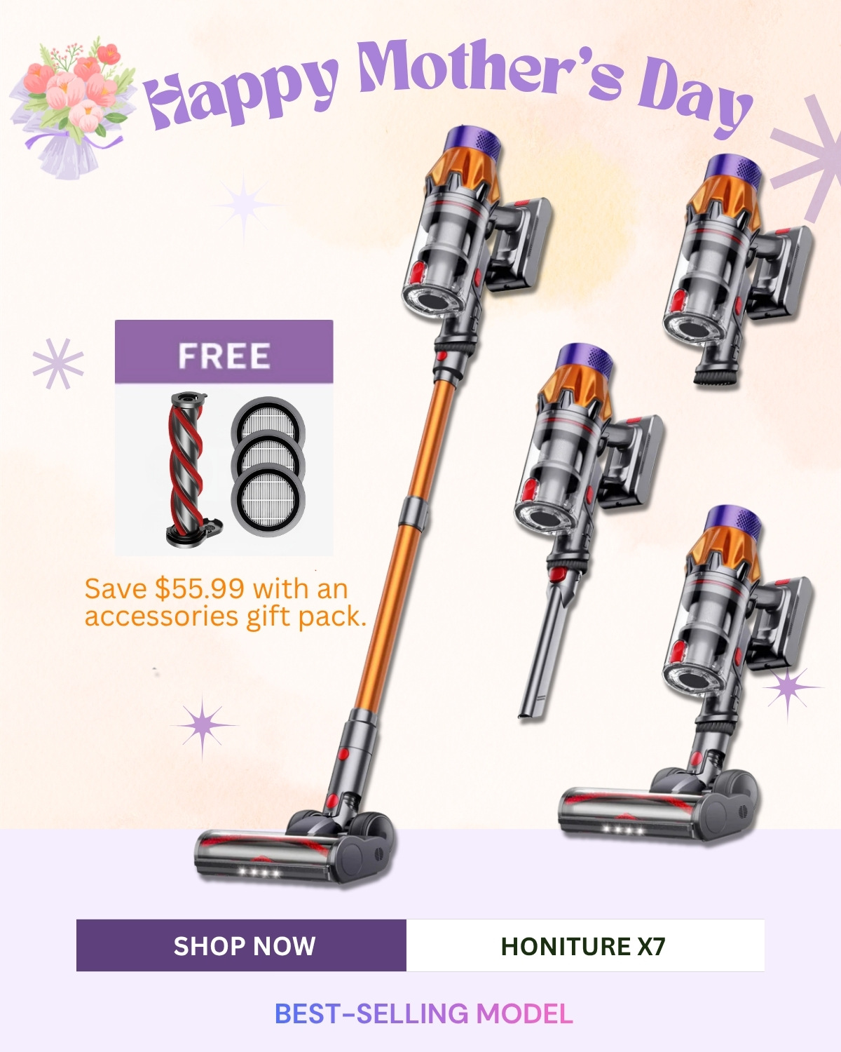 Honiture X7 vacuum