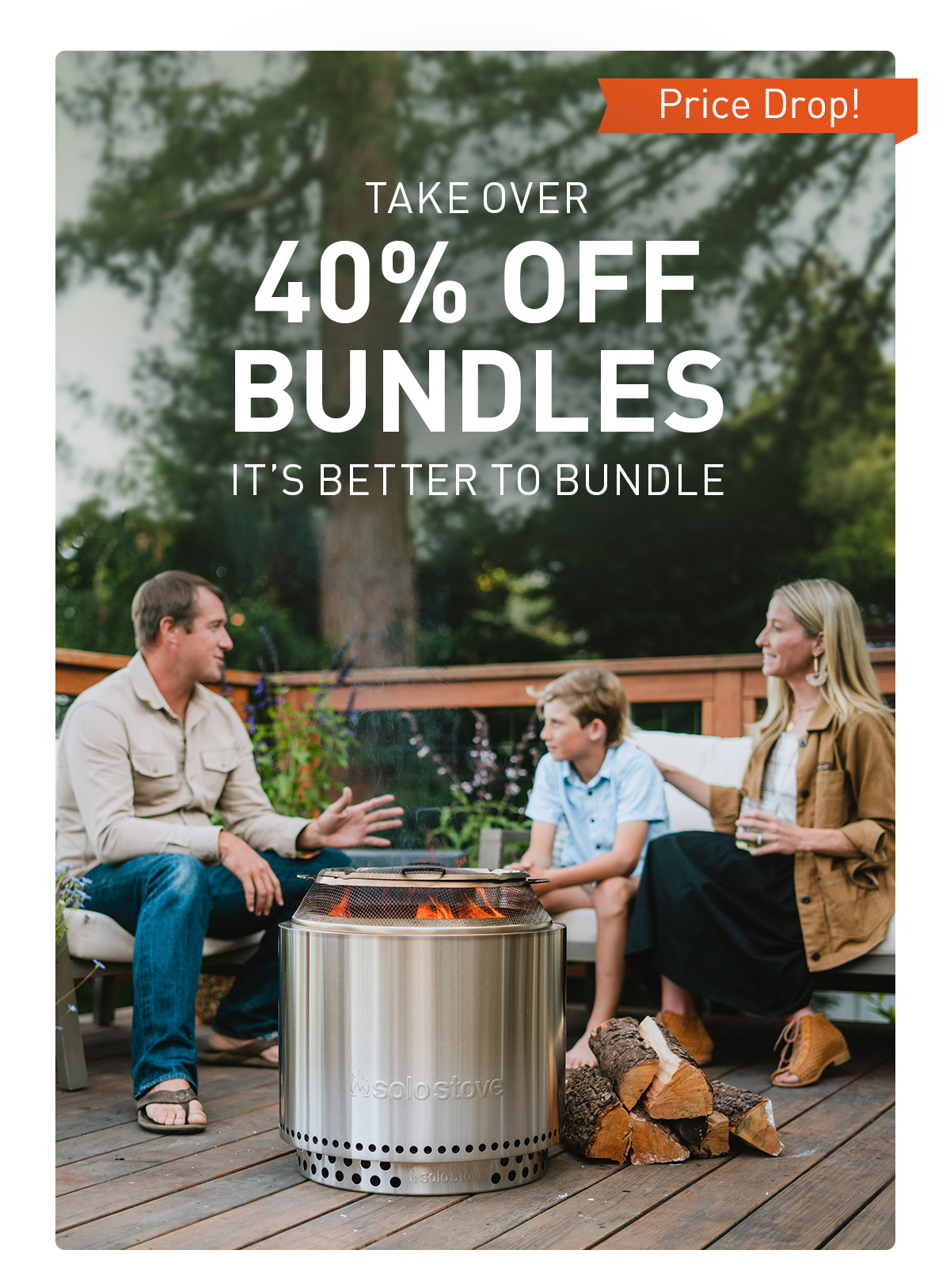 Take Over 40% Off Fire Pit Bundles