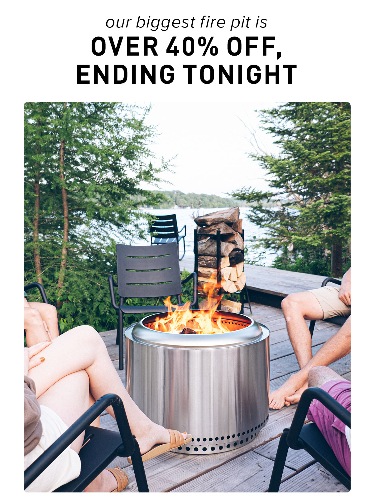 Yukon Flash Sale! Over 40% Off Our Biggest Fire Pit