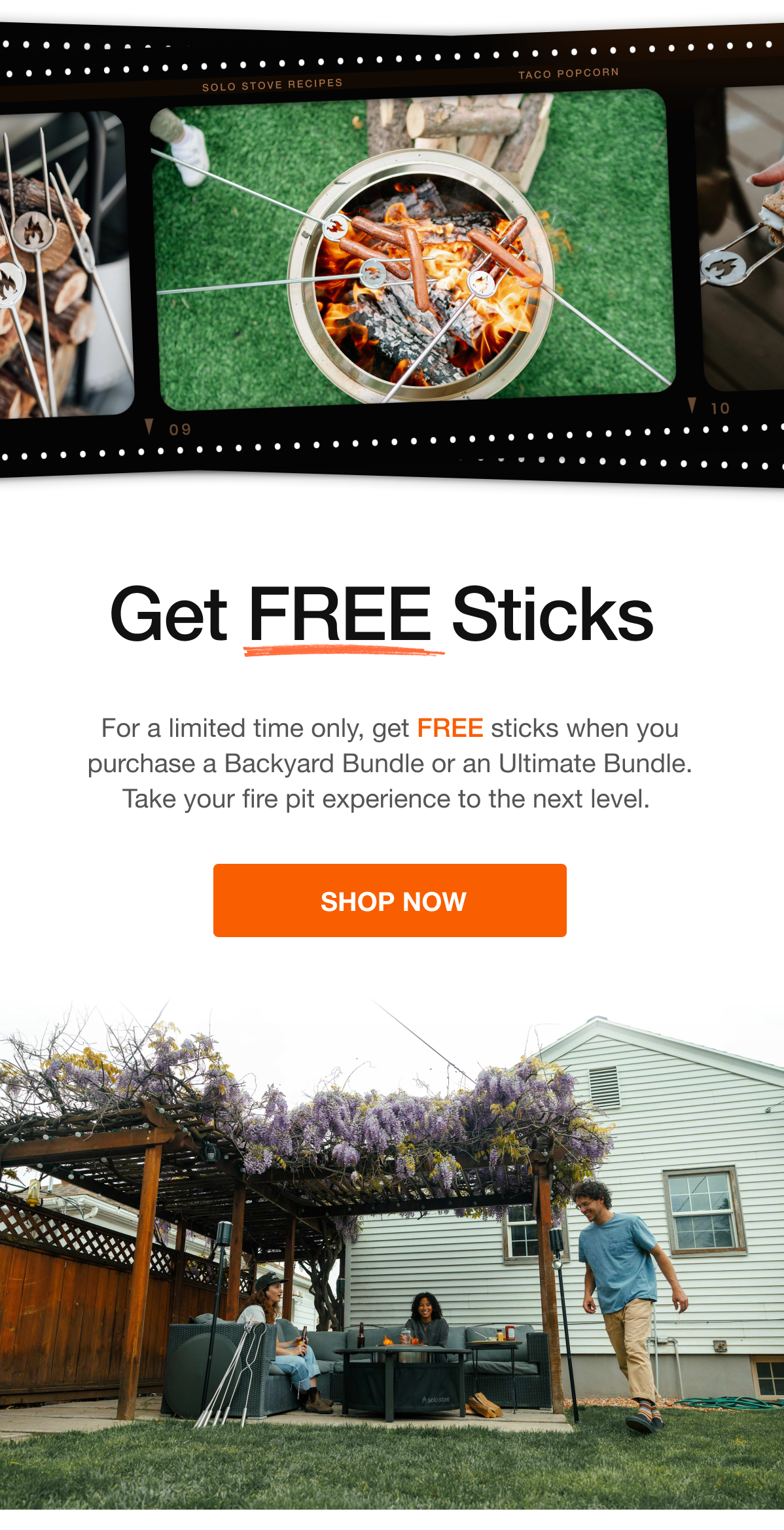 Get Free Sticks with a Backyard or Ultimate Bundle
