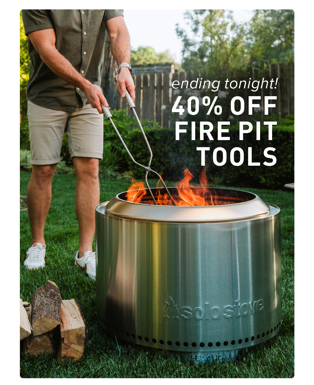 40% Off Fire Pit Tools