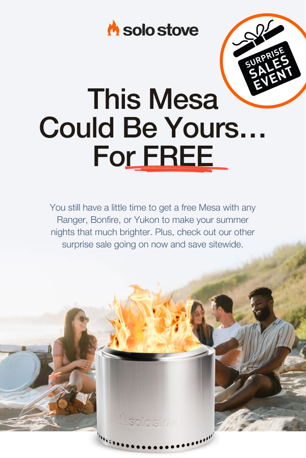 Get A Free Mesa With Any Ranger, Bonfire, or Yukon Purchase