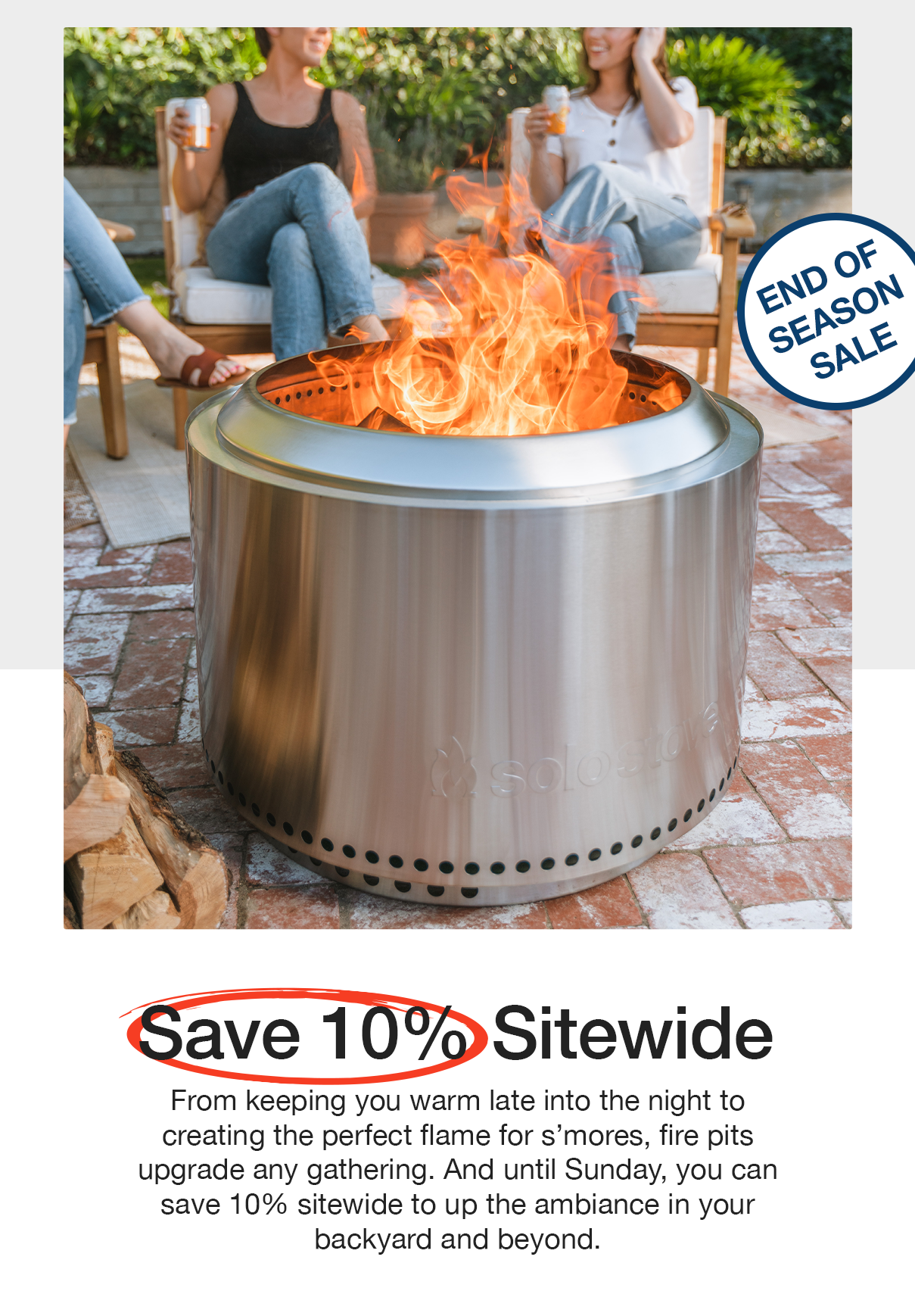 Final weekend to save 10% sitewide