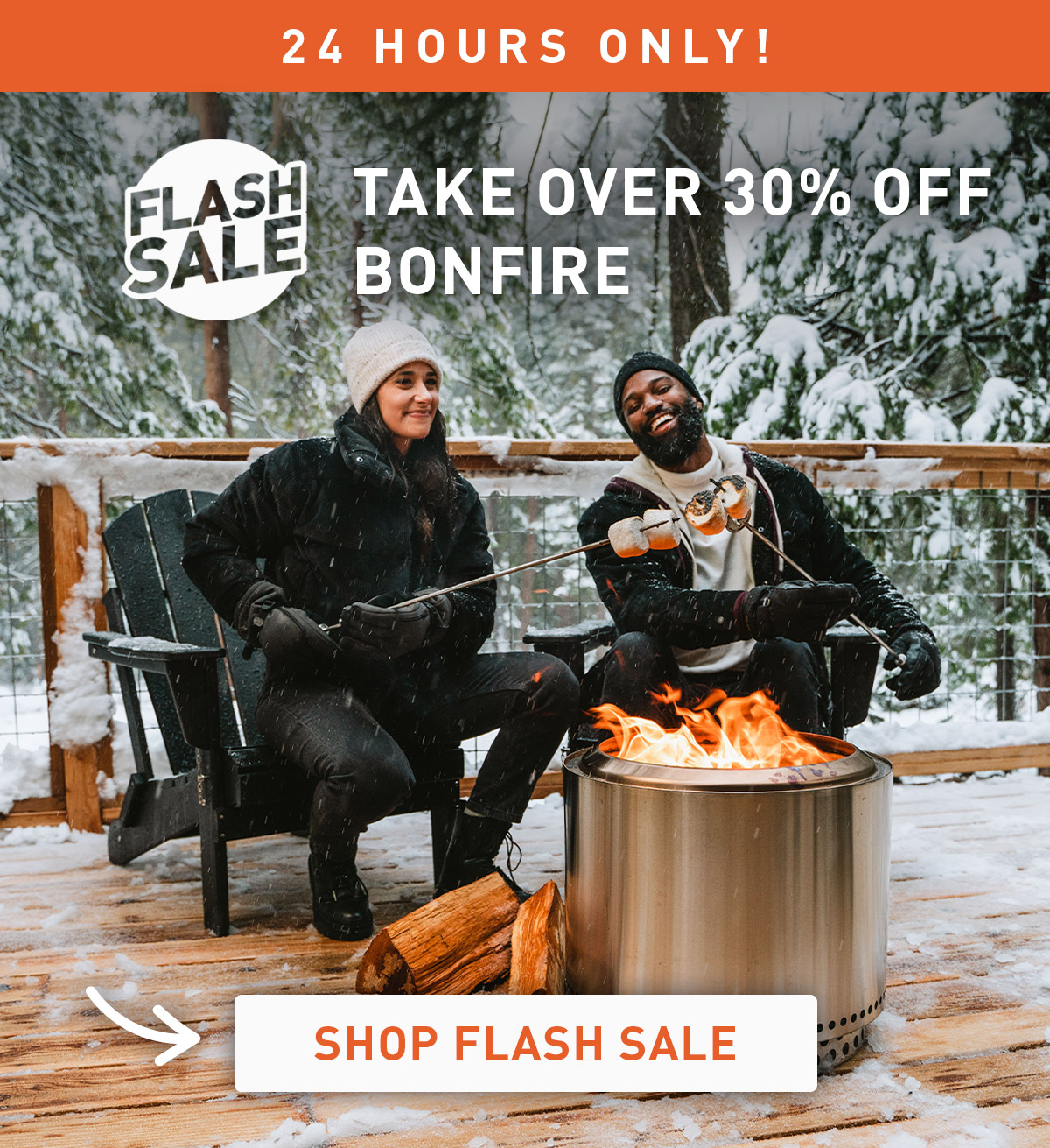 Take Over 30% Off Bonfire - Shop Flash Sale