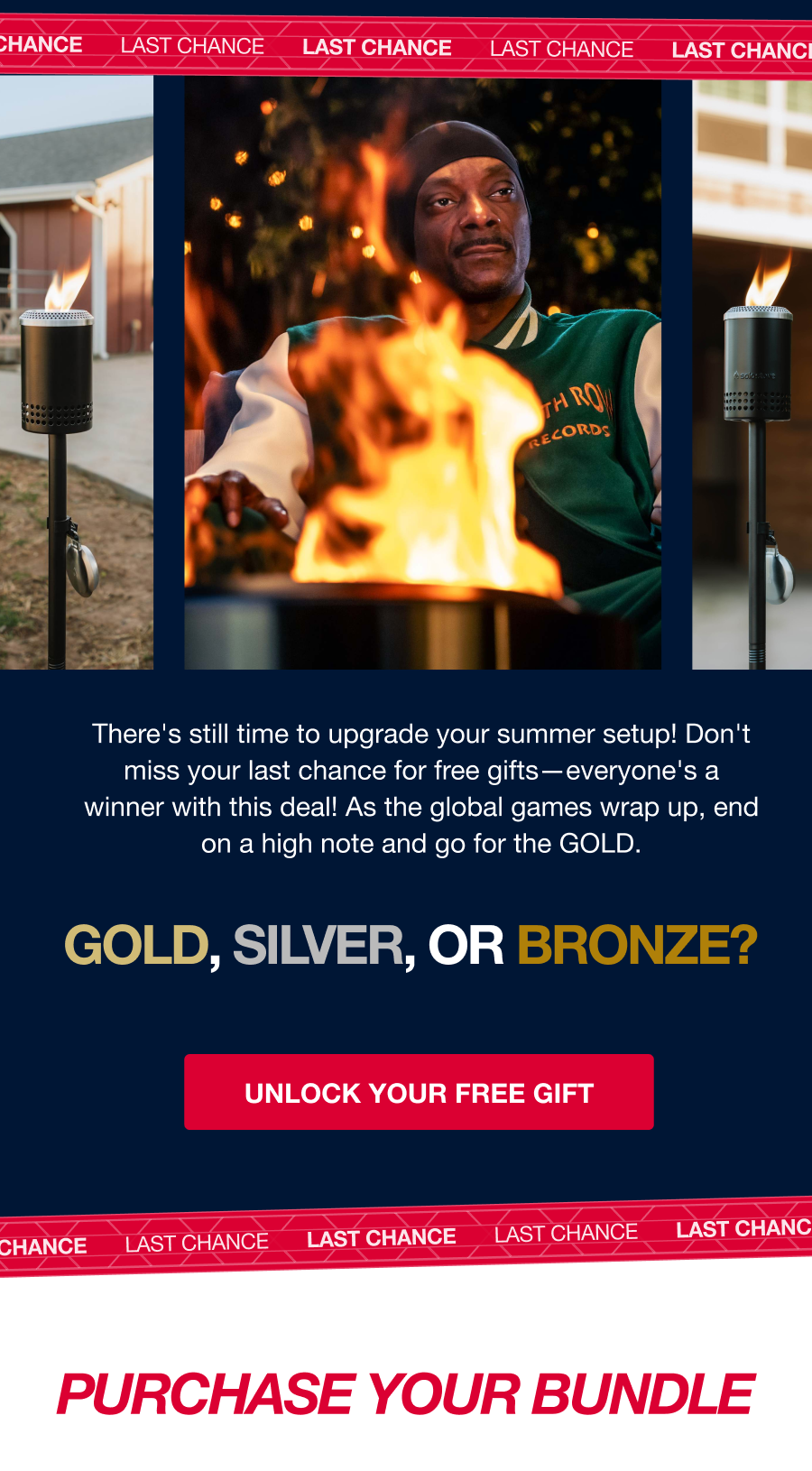 Bundle up and unlock free gifts