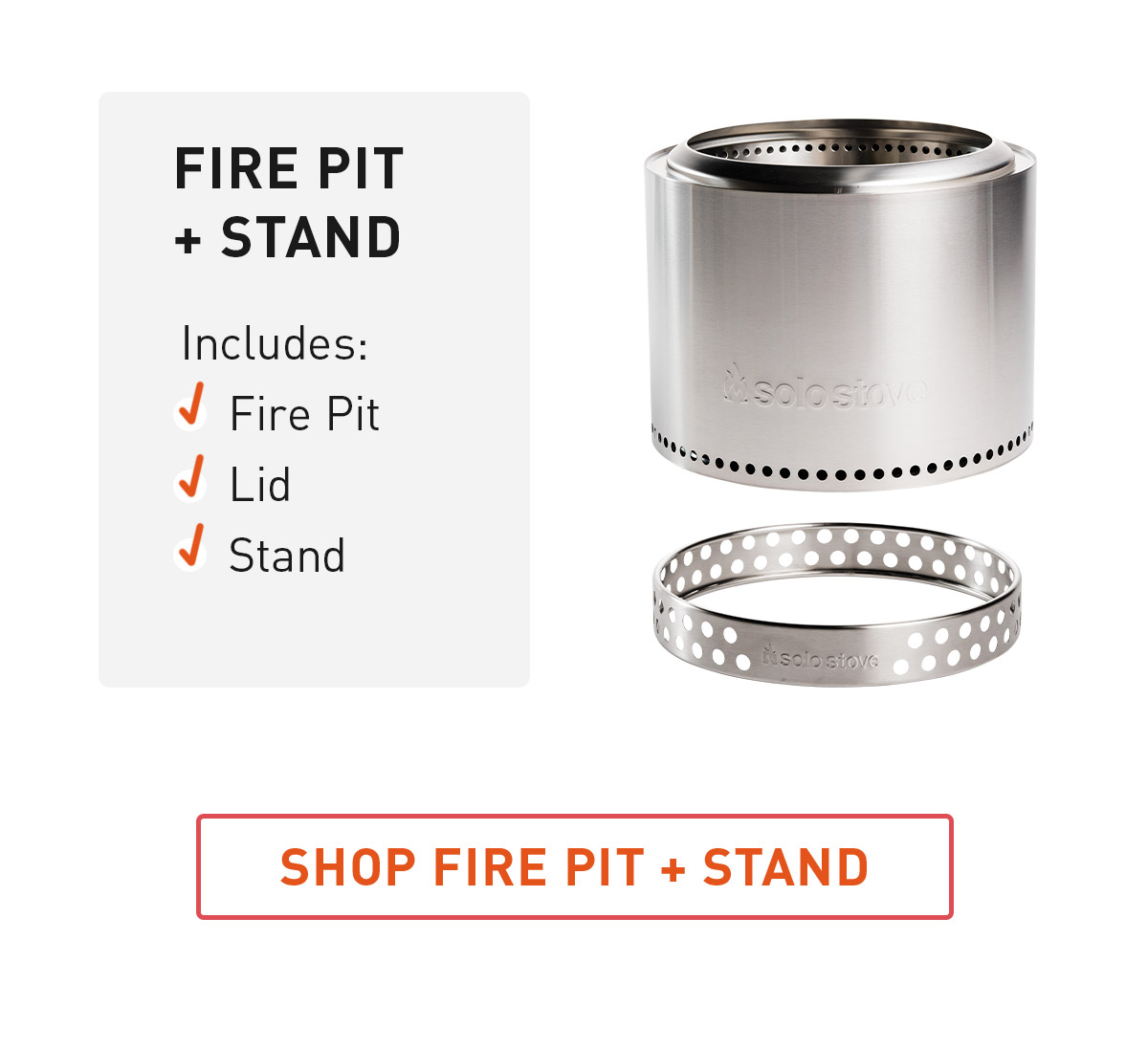 Shop Fire Pit + Stand