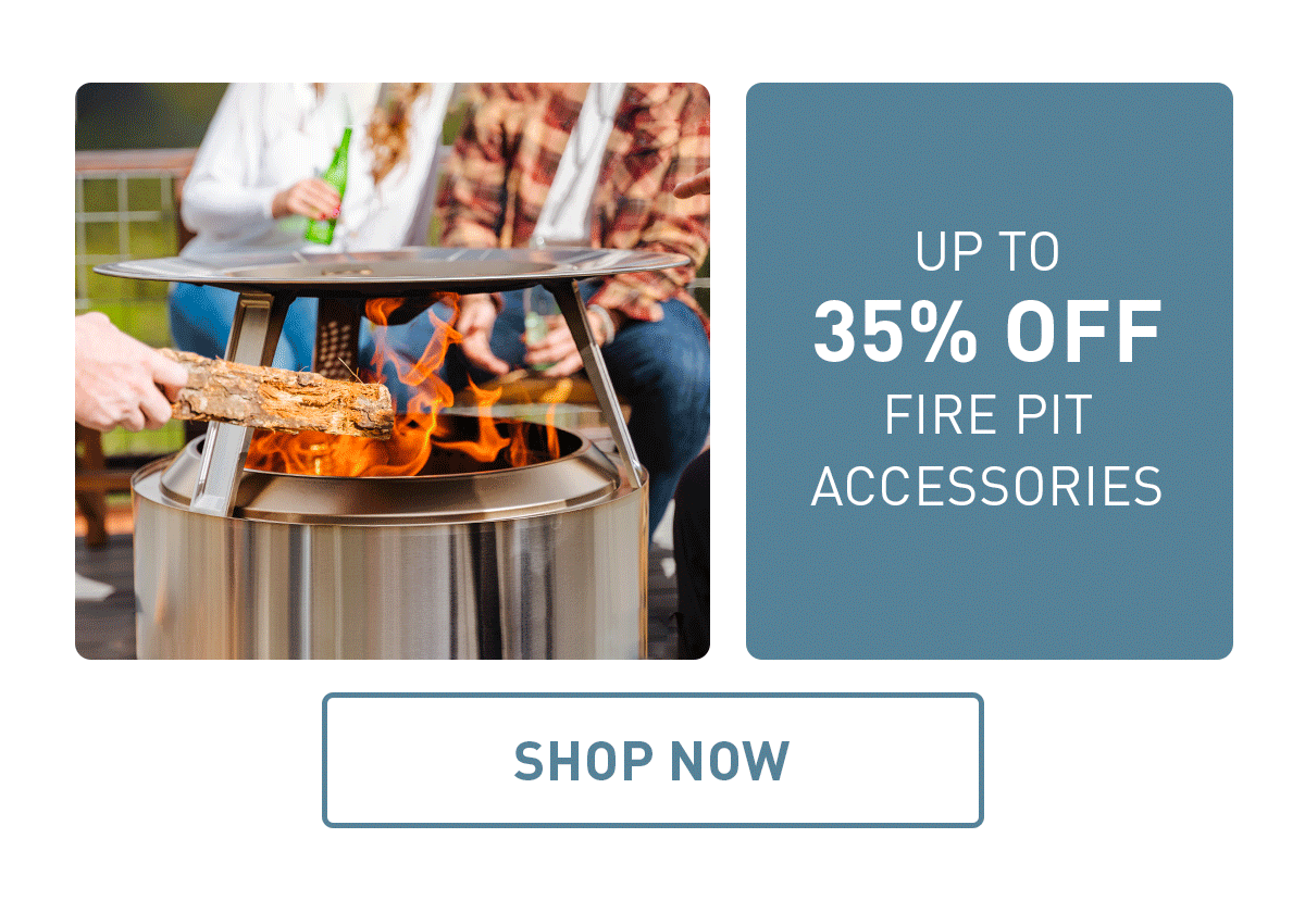 Up To 35% Off Fire Pit Accessories