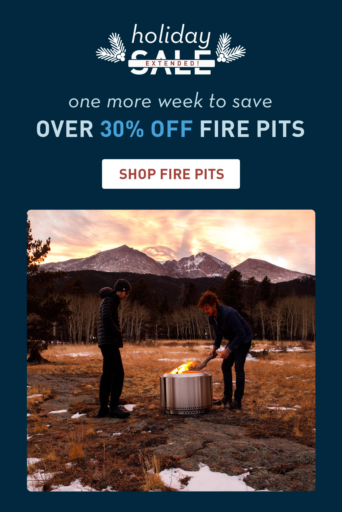 One More Week To Save Over 30% Off Fire Pits - Shop Fire Pits