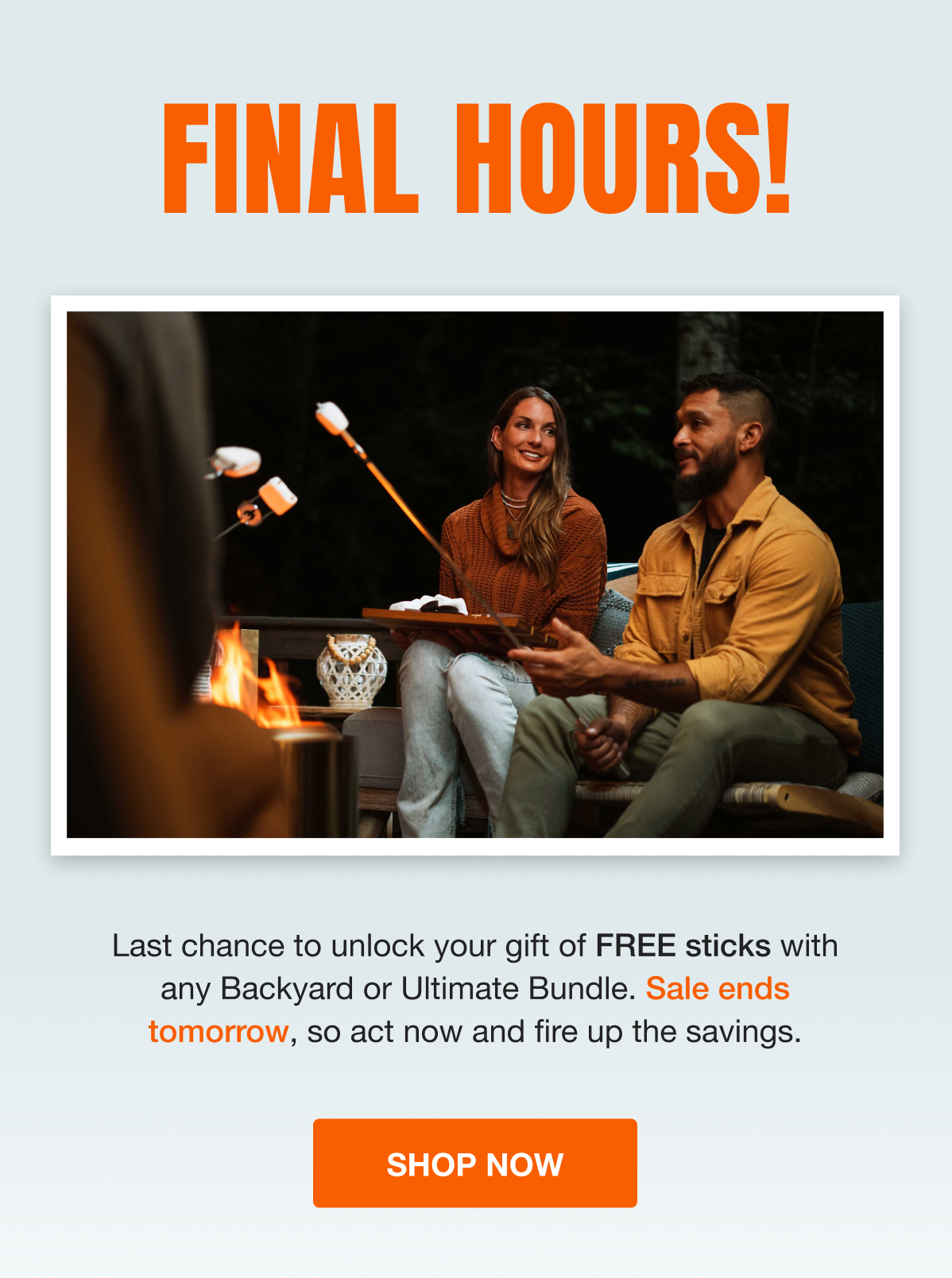 Final Hours - Free Sticks with Backyard or Ultimate Bundles
