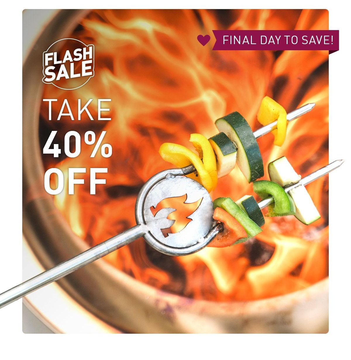 Final Day To Save! 40% Off Sticks