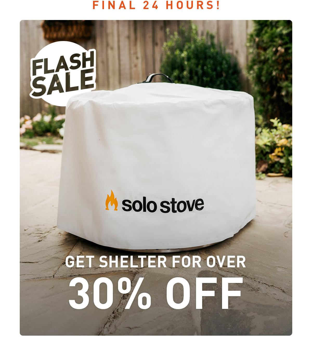 Flash Sale! Save Over 30% Off Shelter