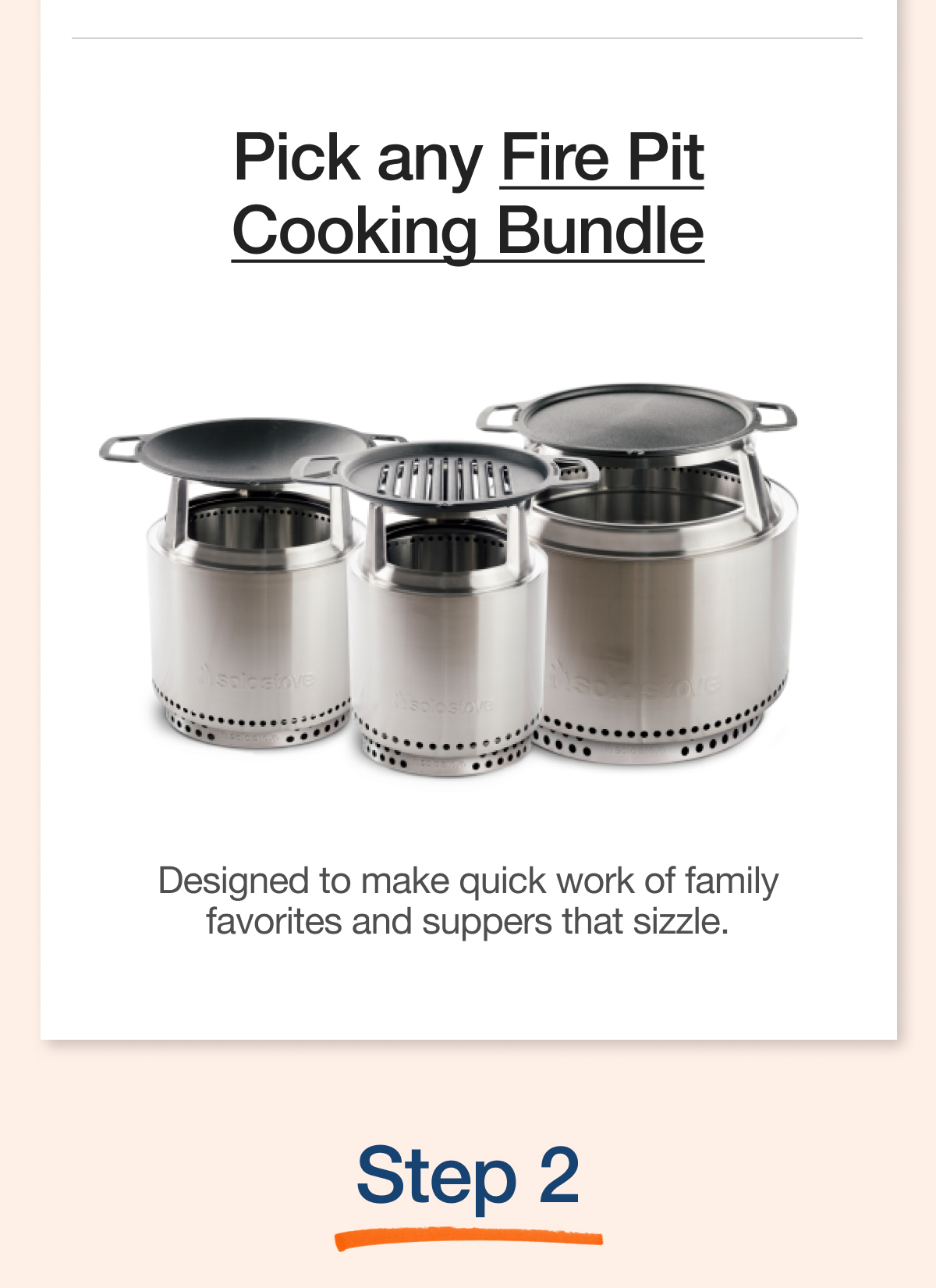 Pick any Fire Pit Cooking Bundle