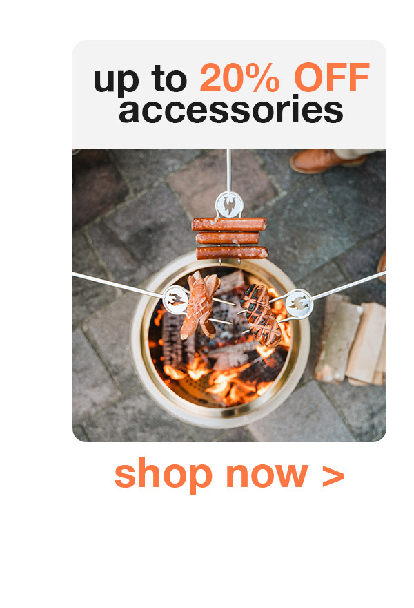 Up To 20% Off Accessories