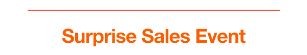 Surprise Sales Event