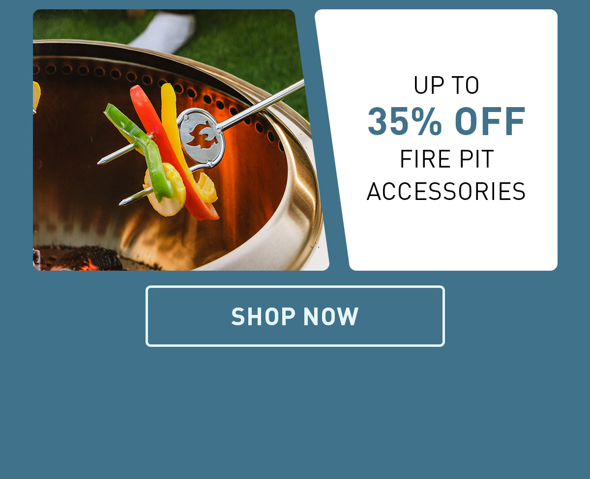 Up To 35% Off Fire Pit Accessories