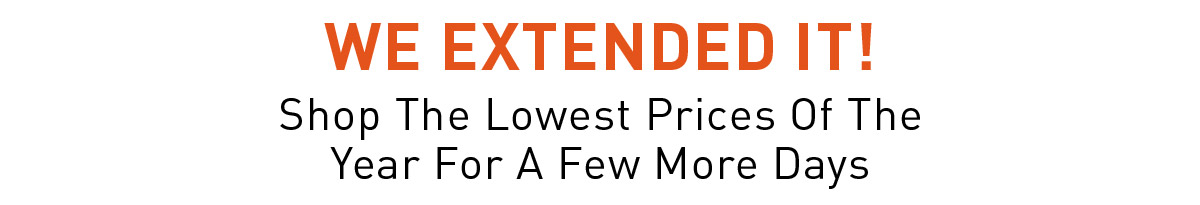 Up To 45% Off Sitewide Extended