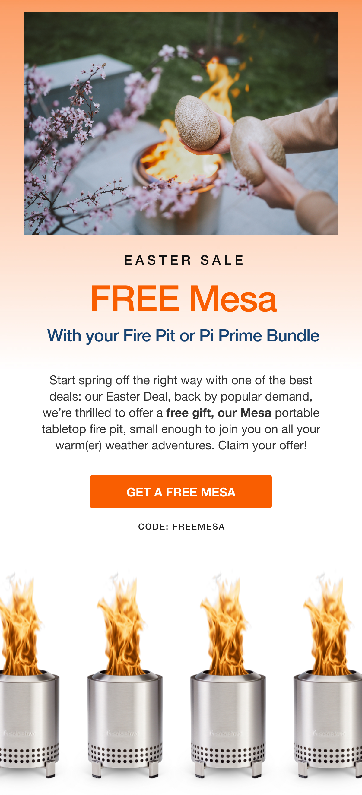 Easter Sale - Free Mesa