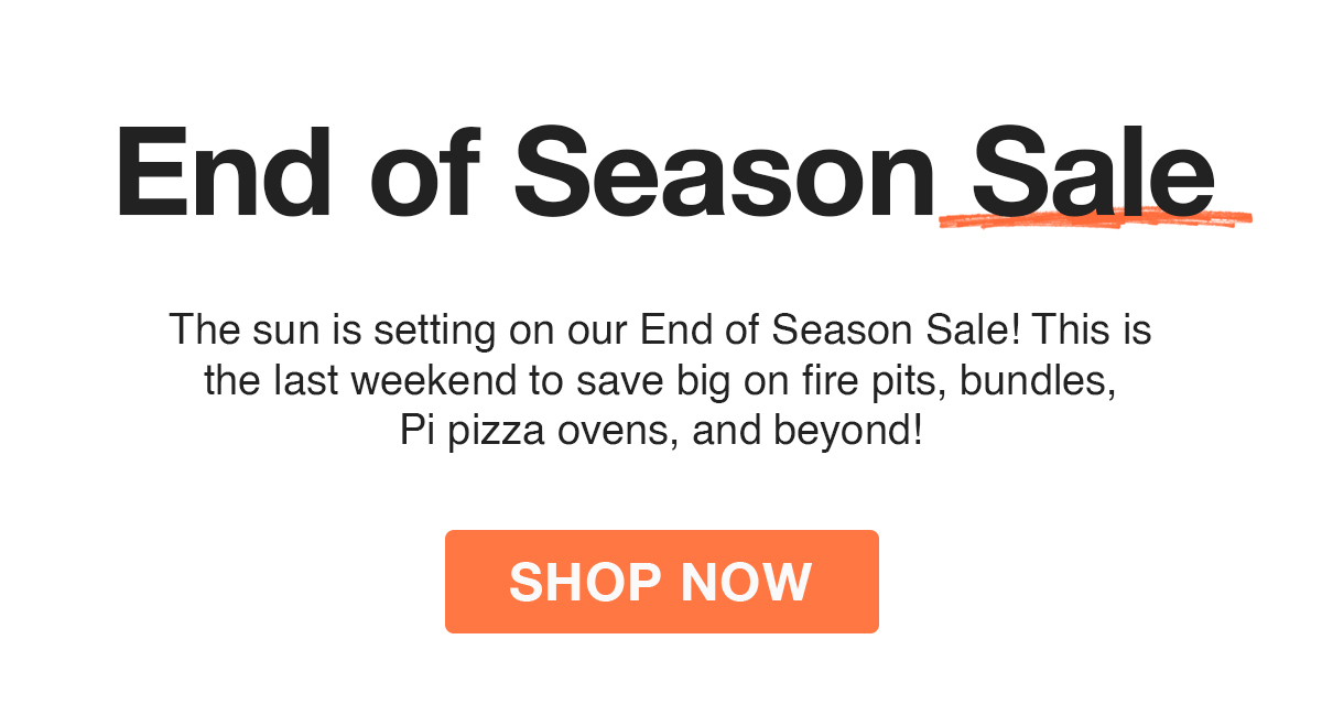 End of Season Sale