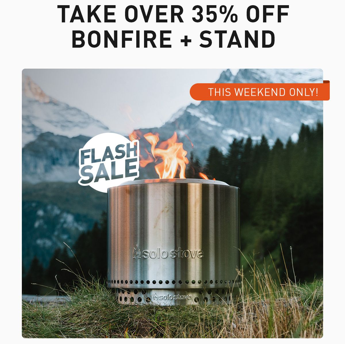 Take Over 35% Off Bonfire + Stand