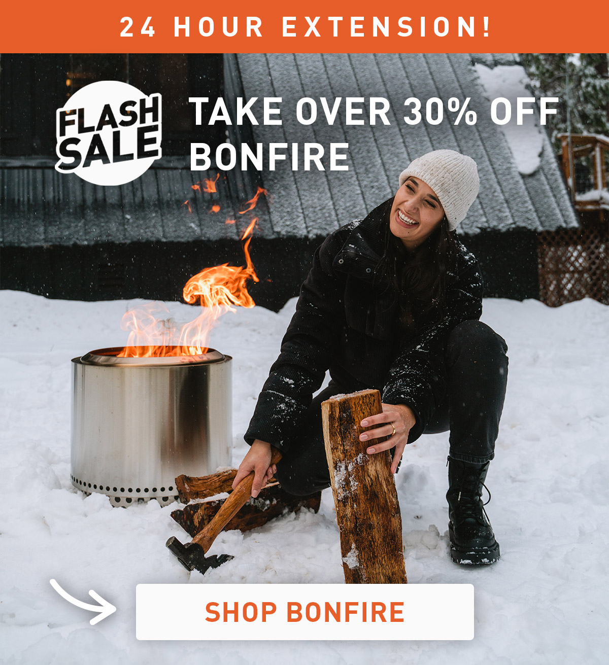 Take Over 30% Off Bonfire - Shop Flash Sale