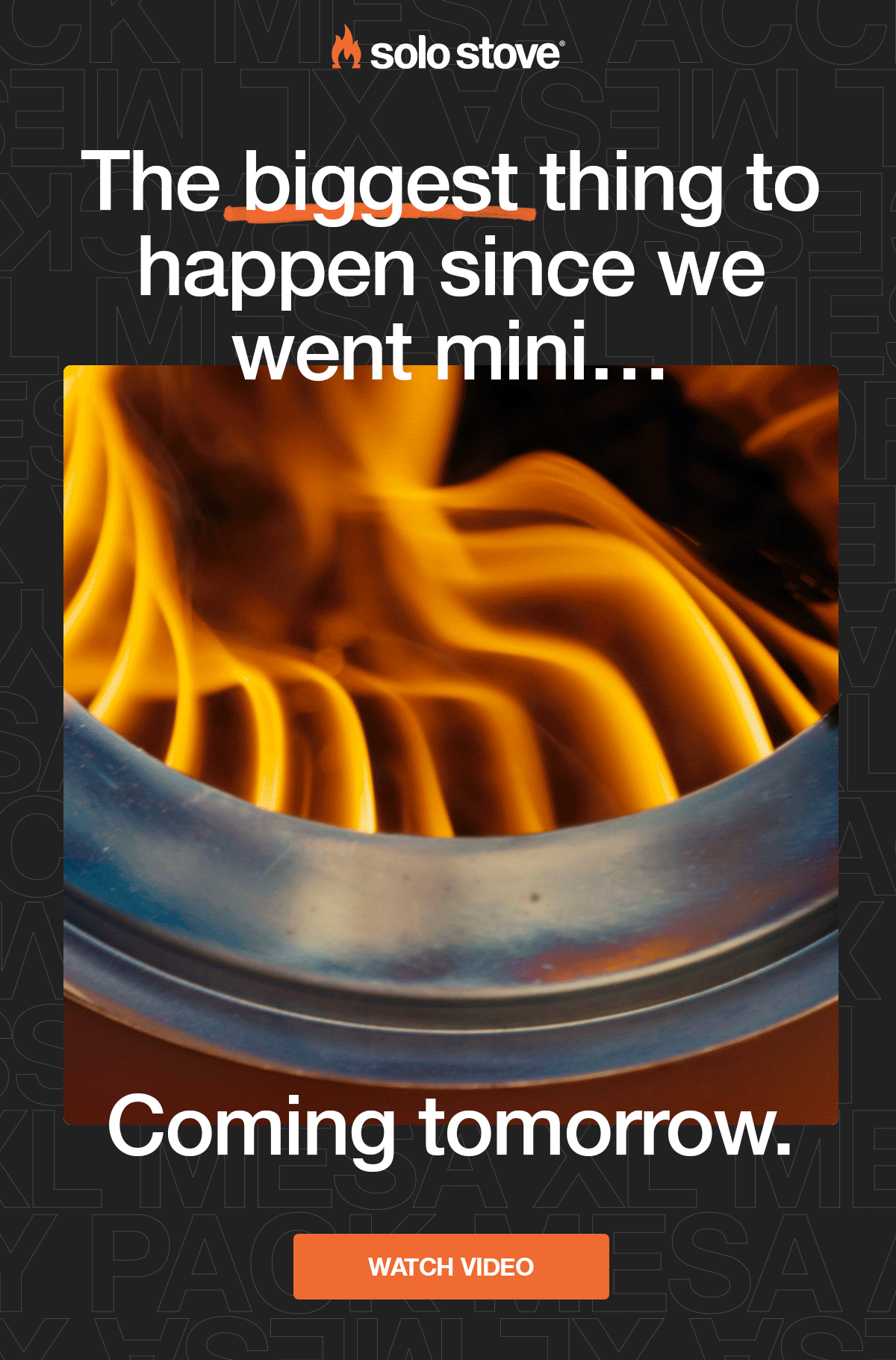 Coming Tomorrow
