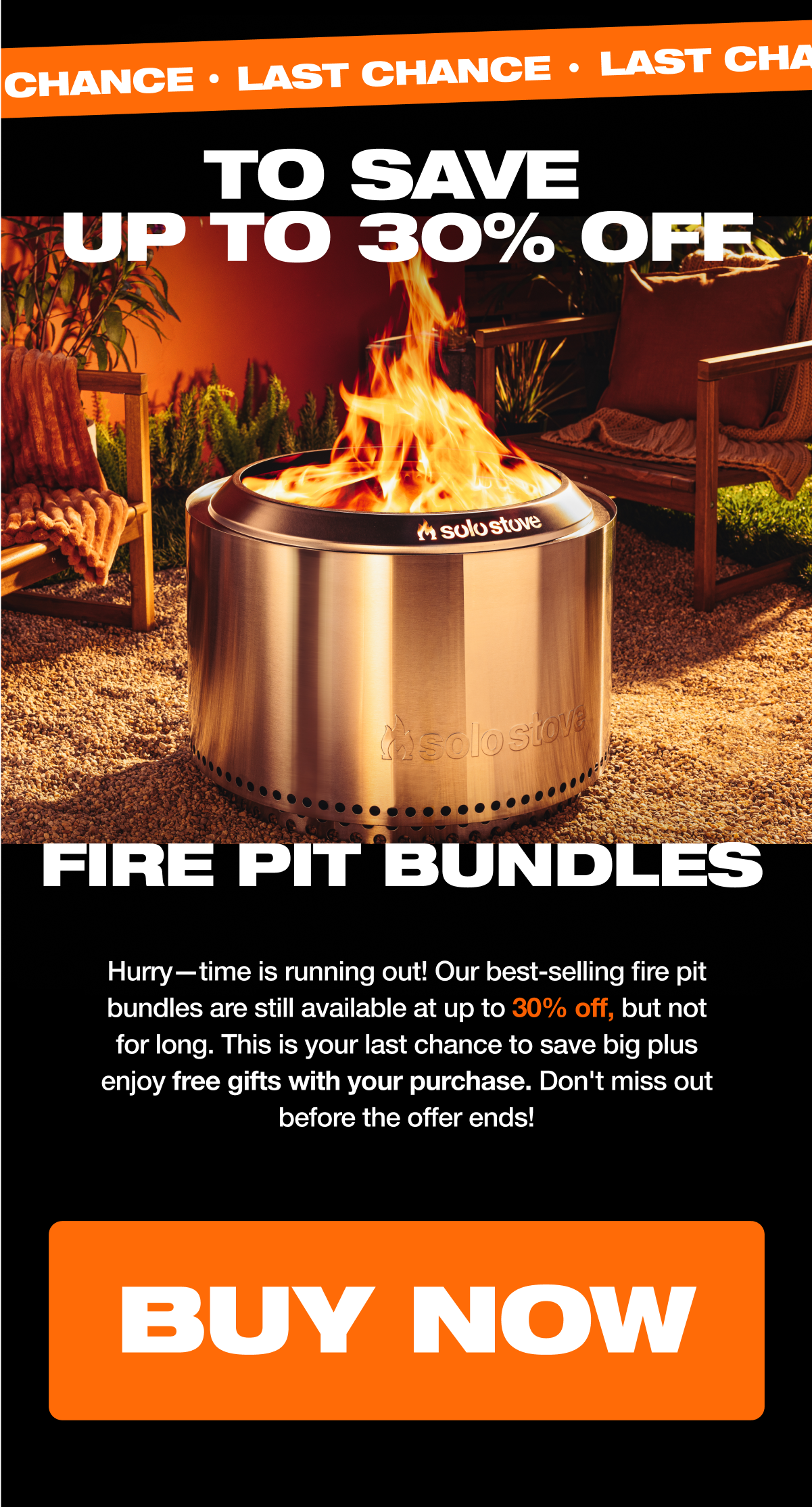 Save up to 30% Off Fire Pit Bundles