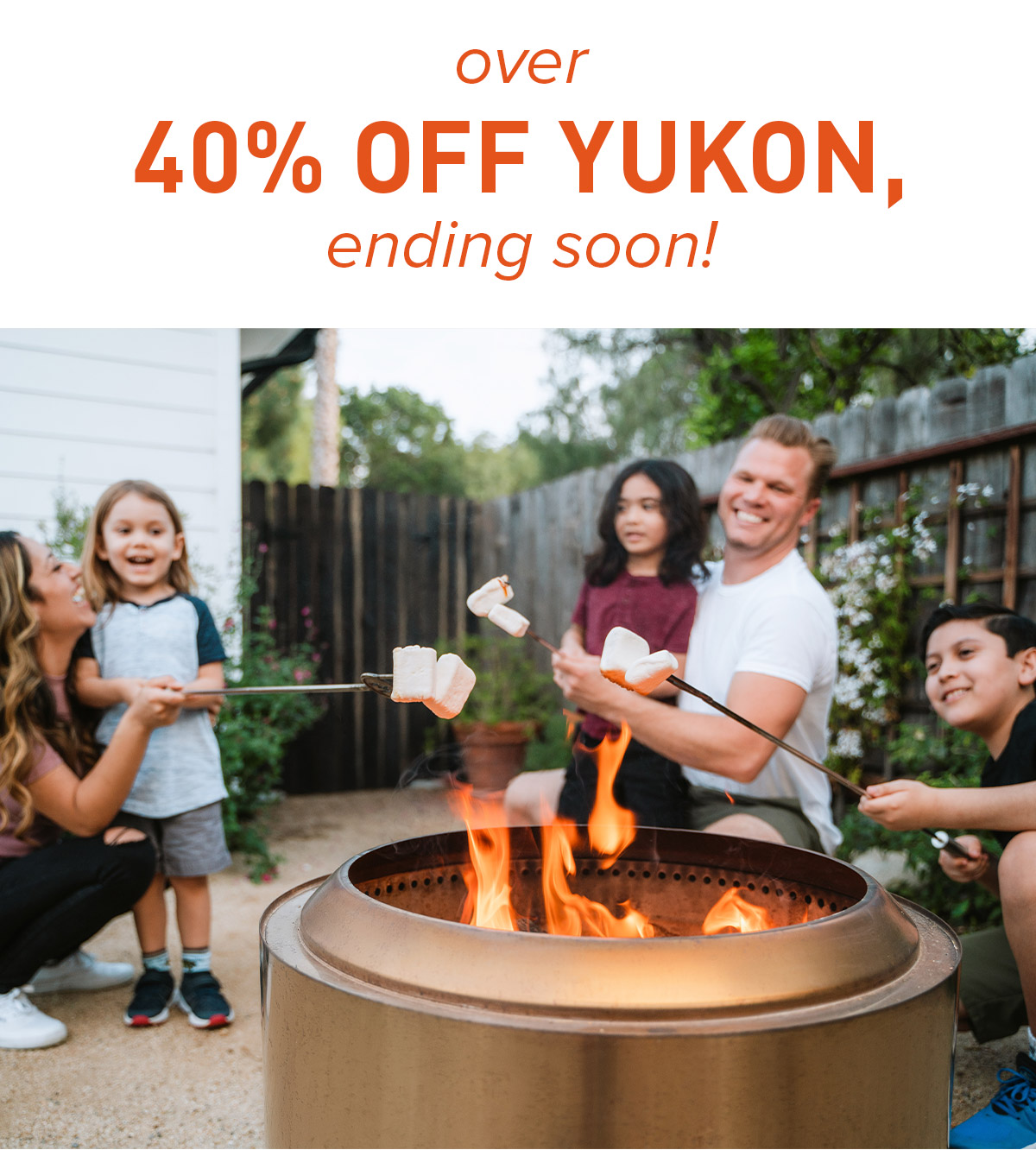 Yukon Flash Sale! Over 40% Off Our Biggest Fire Pit