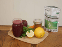 Detoxifying Green Beet Juice