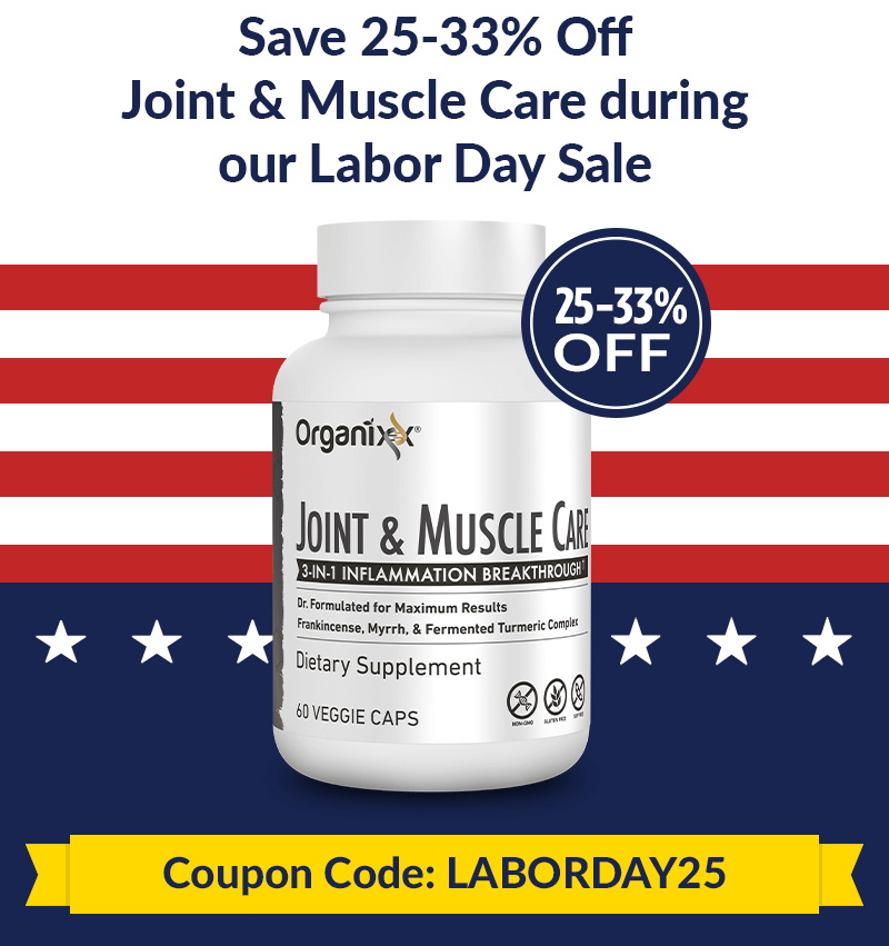 Save 25-33% OFF Joint & Muscle Care!