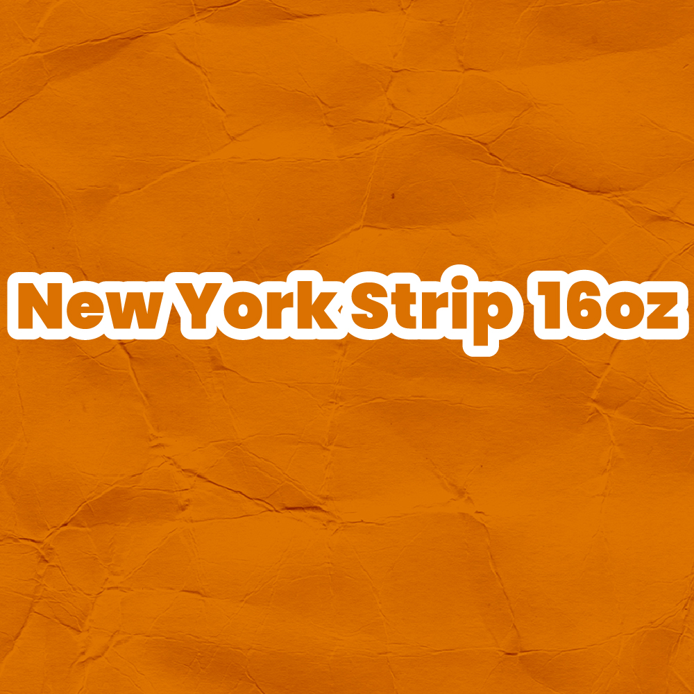 New York Strip 16oz