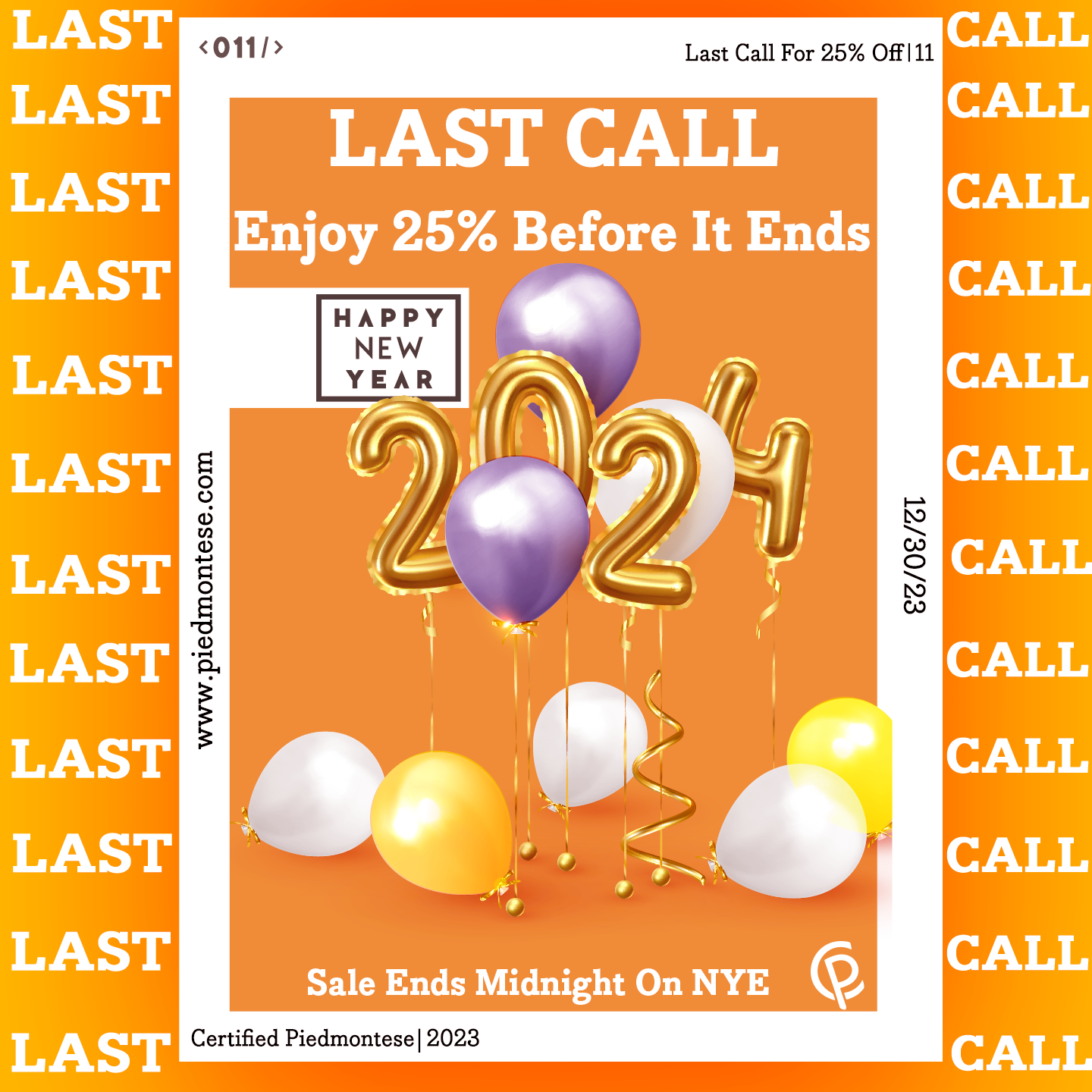 Enjoy 25% Off