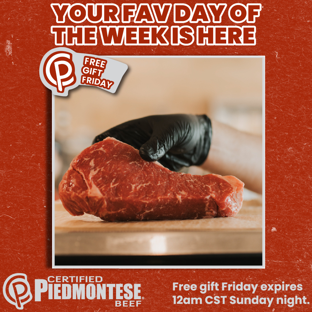 FOUR FREE NY STRIPS